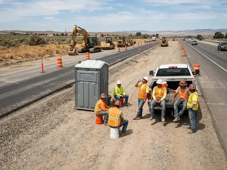 highway-road-construction-crew-007 — frequently asked questions, Porta Potty and Restroom Rentals in Russell Springs, KY